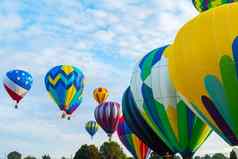气球气球节日东部华盛顿