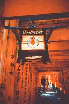 灯笼伏见inari大社神社《京都议定书》日本