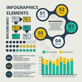 业务infographics圆折纸风格工作流布局横幅图数量<strong>选项</strong>一步<strong>选项</strong>网络设计