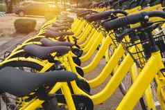 租赁自行车城市共享自行车公共自行车