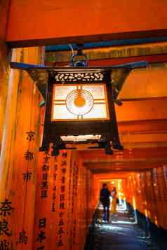 灯笼伏见inari大社神社《京都议定书》日本