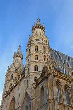 圣斯蒂芬。大教堂维也纳奥地利