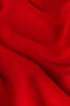 纹理红色的羊绒布
