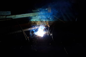 焊接钢强化火花光焊接电焊接