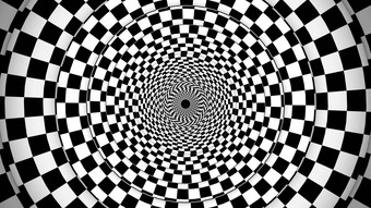 对称的光学螺旋效果错觉