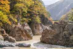 龙阳喉咙峡谷日兴日本