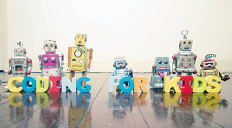 单词编码孩子们rtro机器人玩具木飞路粉