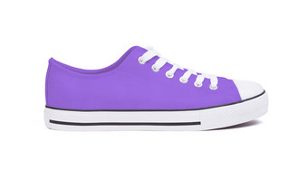 运动鞋鞋紫色的