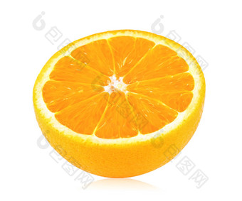 成熟的橙色片