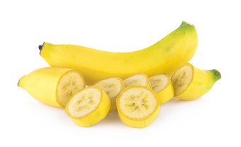 <strong>香蕉</strong>孤立的白色背景