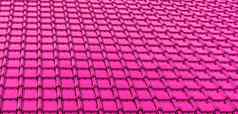 现代霓虹灯粉红色的光滑的屋顶瓷砖纹理背景