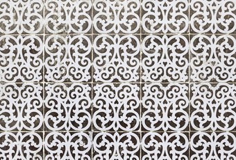典型的里斯本瓷砖