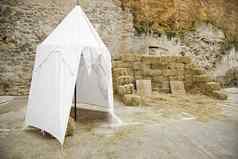 中世纪的帐篷