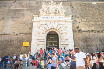 大众旅游梵蒂冈博物馆罗马