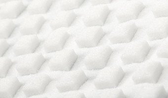 白色甜蜜的糖多维数据集无缝的模式