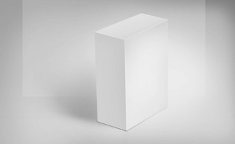 白色盒子地面概念系列