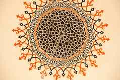 奥斯曼帝国艺术几何模式木
