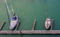 港码头法拉盛典型的荷兰船泽兰荷兰