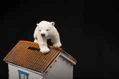 极地熊模型模型房子