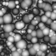 黑色的白色病毒细胞显微镜摘要后台