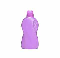 塑料化学瓶孤立的白色背景