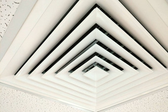 空气管广场形状管调节加热建筑天花板