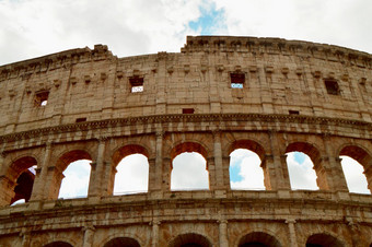 罗马圆形大剧场罗马意大利欧洲罗马古老的竞技场争论的战斗罗马罗马圆形大剧场著名的具有里程碑意义的罗马意大利