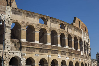 罗马圆形大剧场罗马早....小时明亮的光意大利