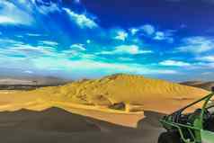 沙子沙丘沙漠绿洲huacachina秘鲁