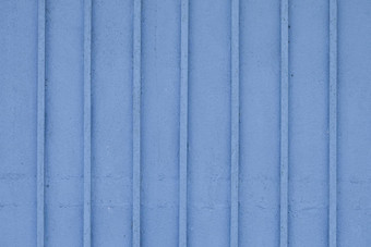 木蓝色的画条纹板材墙