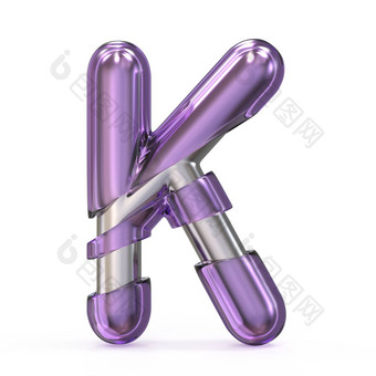 紫色的宝石<strong>金属</strong>核心<strong>字体</strong>。信