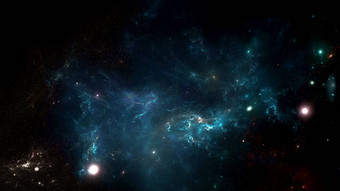 行星星系科学小说壁纸美深空间数十亿星系宇宙宇宙艺术背景