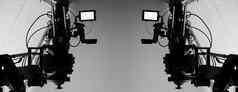 高定义视频相机监控三脚架