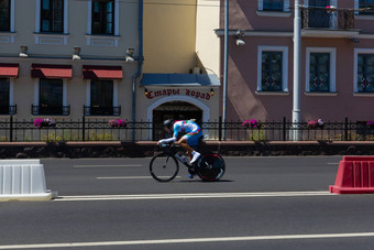 明斯克白俄罗斯6月骑自行车的人阿塞拜疆参与但分裂开始个人比赛欧洲游戏事件6月明斯克白俄罗斯