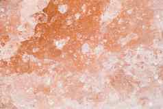 盐水晶纹理矿物质导致粉红色的颜色
