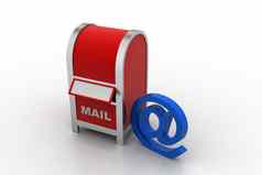 邮件盒子电子邮件标志