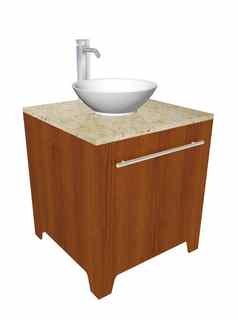 现代浴室水槽集陶瓷洗碗铬固定装置