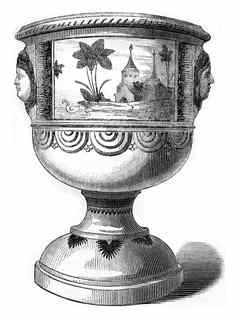 陶器花瓶古老的瓷被割让古董雕刻