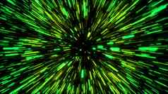 呈现超跳星系速度光霓虹灯发光的射线运动电脑生成的摘要现代宇宙背景