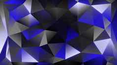 三角测量形状三角形马赛克灯闪亮的闪光渲染背景电脑生成的