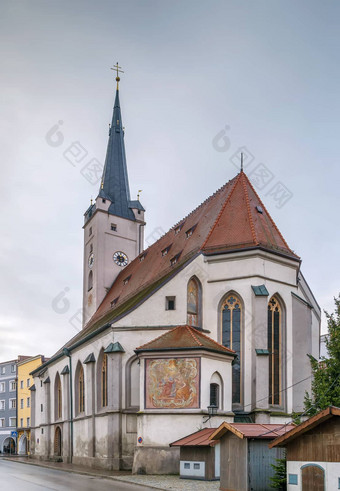 重建圣母教堂瓦瑟堡在德国