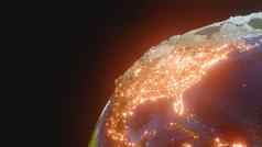 地球地球元素图像有家具的美国国家航空航天局
