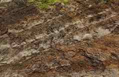 减少土壤岩石红色的土壤