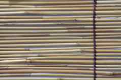 传统的小竹子窗帘背景