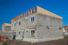 房子建设instalation纤维板屋顶木木板按下木osb面板