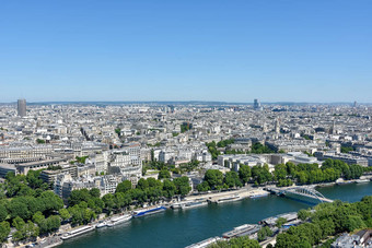 访问巴黎纪念碑资本法国夏天