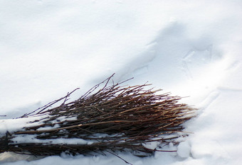 扫帚雪删除谎言雪堆