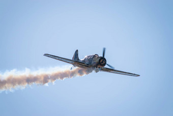 布加勒斯特罗马尼亚航空显示9月牦牛飞机飞行槽天空