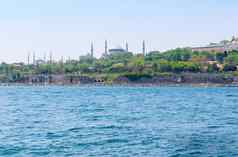 托普卡匹宫蓝色的清真寺不知索菲娅马尔马拉海伊斯坦布尔