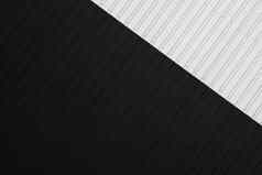 黑色的白色波纹金属表纹理表面墙激励钢背景